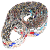 Sparkling Rhinestone Banding Glasswear Ribbon Roll