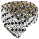 Sparkling Rhinestone Banding Glasswear Ribbon Roll