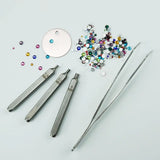 Crystal Setter Bundle Stamping Punches 12 Colors Crystals Crafts