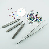 Crystal Setter Bundle Stamping Punches 12 Colors Crystals Crafts