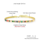 Crystal Sexy Tennis Short Choker Necklace for Women