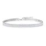 Crystal Sexy Tennis Short Choker Necklace for Women