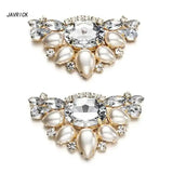 Crystal Shoe Clips Wedding Bridal Shoes Flowers Rhinestones Shoe Buckles