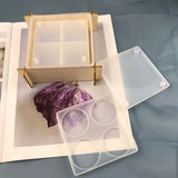 Multi-layer Square Box Mirror Jewelry Storage Mold