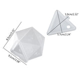 Crystal Silicone Mold for Resin Dice Candle Soaps Making