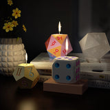 DIY Dice Shape Candle Mold Gypsum Soap Making Supplies