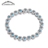 Crystal Zircon Bracelet for Women Wedding Bangle