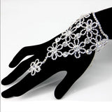 Crystal Slave Bracelet Hand Harness Finger Bangles