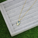 Crystal Snake Head Necklace for Women Dainty CZ Animal Jewelry