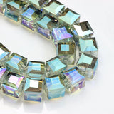 Crystal Square Bead Supply 10mm Glass Loose Beads 20pcs/lot
