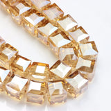 Crystal Square Bead Supply 10mm Glass Loose Beads 20pcs/lot