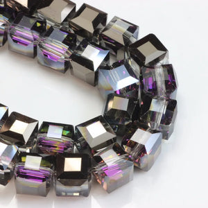 Crystal Square Bead Supply 10mm Glass Loose Beads 20pcs/lot