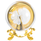 Crystal Stand Sphere Clear Display Base Holder Gemstone Feng Shui Decoration