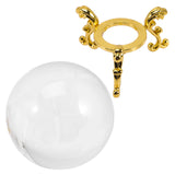Crystal Stand Sphere Clear Display Base Holder Gemstone Feng Shui Decoration