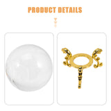 Crystal Stand Sphere Clear Display Base Holder Gemstone Feng Shui Decoration