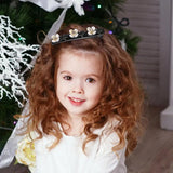 Crystal Stone Braided Hair Clips Hair Accessories For Girls