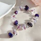 Crystal Stone Water Drop Beads Bracelet Lucky Bracelet