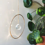 Crystal Sun Catcher Hanging Prisms Rainbow Maker Chime Gift