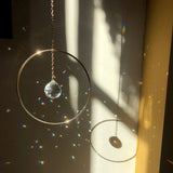 Crystal Sun Catcher Hanging Prisms Rainbow Maker Chime Gift
