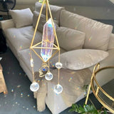 Amethyst Sun Catcher Crystal Light Catcher for Good Luck