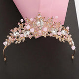 Crystal Tiara Crown Headband Bride Wedding Hair Accessories