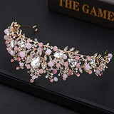Crystal Tiara Crown Princess Costume Headband Queen Bridal Women Wedding