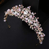 Crystal Tiara Crown Princess Costume Headband Queen Bridal Women Wedding