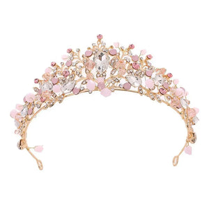 Crystal Tiara Crown Princess Costume Headband Queen Bridal Women Wedding