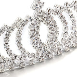 Crystal Tiara Wedding Hair Crown Queen Pageants Headband Bridal Rhinestone Bride