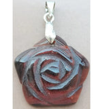 Tiger Eye Flourite Pendant Bead PWB1096