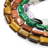 Tiger Eye Square Beads 6x13x18mm for DIY Necklace Bracelet