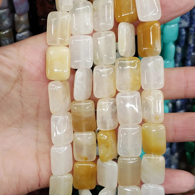 Tiger Eye Square Beads 6x13x18mm for DIY Necklace Bracelet