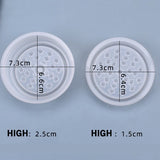 Tobacco Grinder Silicone Mould DIY Crafts Baking Tools