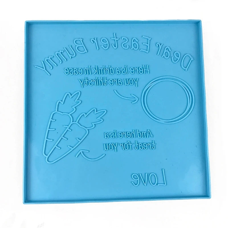 Crystal Tray Epoxy Resin Mold DIY Crafts Home Decor Silicone Mould