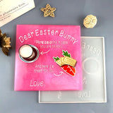 Crystal Tray Epoxy Resin Mold DIY Crafts Home Decor Silicone Mould