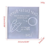 Crystal Tray Epoxy Resin Mold DIY Crafts Home Decor Silicone Mould