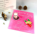 Crystal Tray Epoxy Resin Mold DIY Crafts Home Decor Silicone Mould