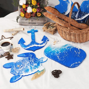 Crystal Ocean Animals Tray Epoxy UV Resin Silicone Mold