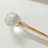 Crystal Wand Gold/Silver Princess Scepter King Queen Bridal Wedding