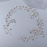 Crystal Wedding Hairband Bridal Tiara Flower Headpiece Headband