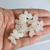 Crystal Butterfly Beads for Jewelry Making DIY Clothing Bag Dress Decoration