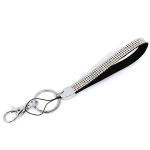 Crystal Wrist Strap Keyring Car Key Chain Ring