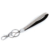 Crystal Wrist Strap Keyring Car Key Chain Ring