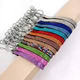 Crystal Wrist Strap Keyring Car Key Chain Ring