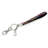 Crystal Wrist Strap Keyring Car Key Chain Ring
