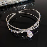 Crystal Forehead Dance Head Chain Ladies Headdress