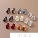 Crystal Glass Irregular Bead Jewelry Making Set