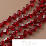 Crystal Glass Irregular Bead Jewelry Making Set