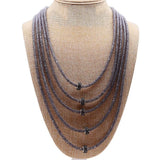 Crystal Charm Statement Necklace for Women