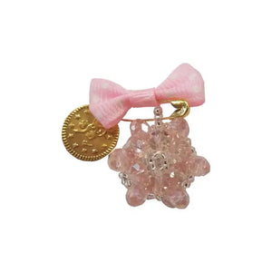 Small Pink Crystal Walnut
